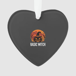 Adorno Gráfico Básico de Bruja Calabaza Luna de Halloween