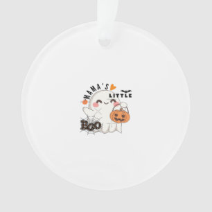 Adorno Gráfico de Mama's Boo - Cute Kawaii Halloween Boo 