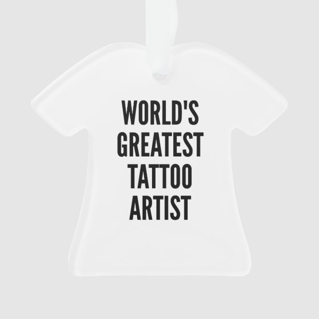 Adorno Gran artista de tatuajes del mundo (Anverso)