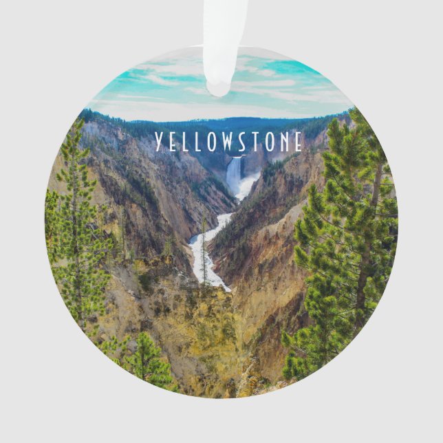 Adorno Gran Cañón de Yellowstone (Anverso)
