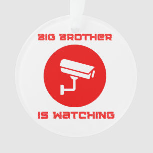 Adorno Gran Hermano está Vigilando 1984 ingsoc