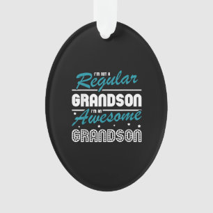 Adorno Grandson Gift   No Soy Una Nieta Regular