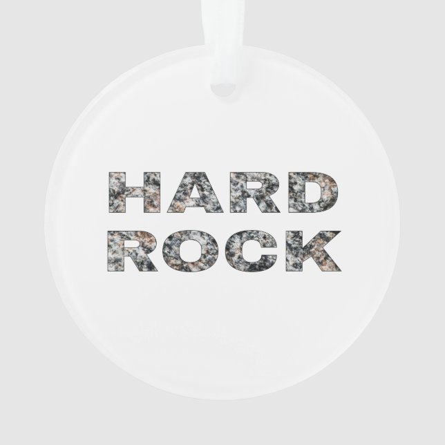 Adorno Granito de Rock duro (Reverso)