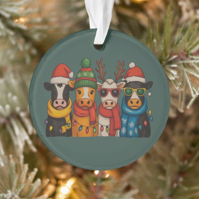 Adorno Granja de navidades de vaca Lover Granja Santa Hig (Árbol)