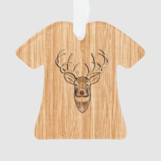 Adorno Grano elegante de madera de la luz de la cabeza