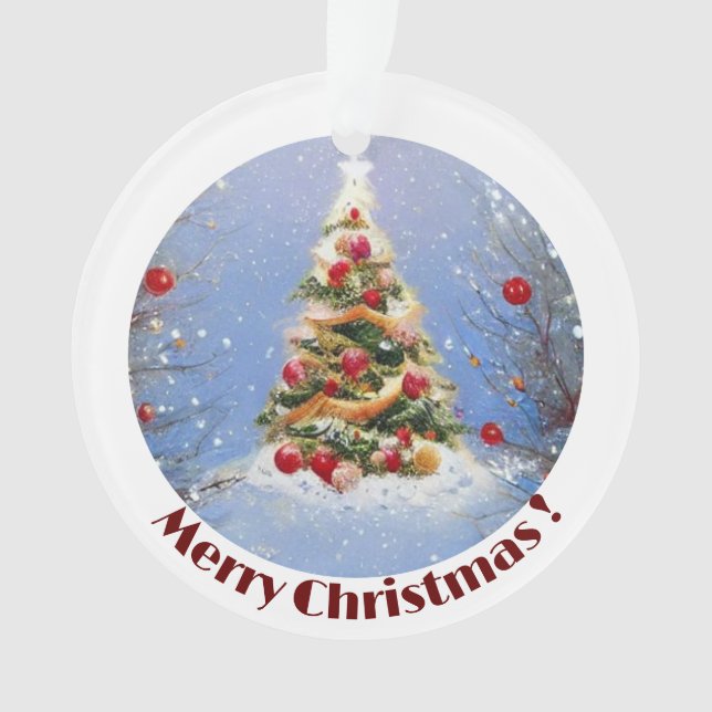 Adorno Granos de Navidad decorados (Anverso)