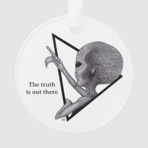 Adorno Grey Alien, la verdad está ahí fuera