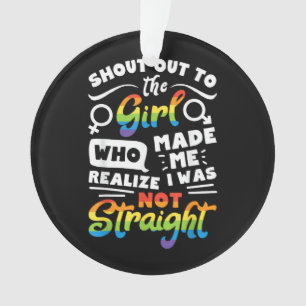 Adorno Grito a la chica camiseta orgullo lésbico LGBT T