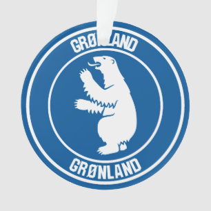 Adorno Groenlandia Round Emblem