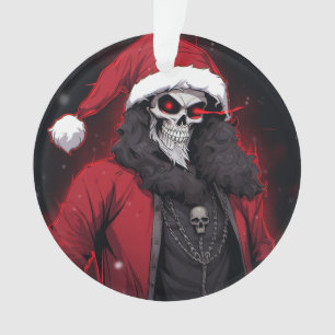 Adorno Guay Creepy Personalizado de Anime Santa Skull Zom