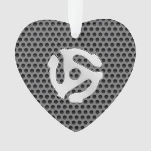 Adorno GUAY Retro Vintage Chrome Like 45 spacer DJ Print