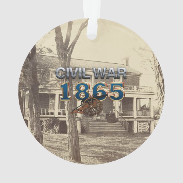 Adorno Guerra civil 1865 de ABH (Reverso)