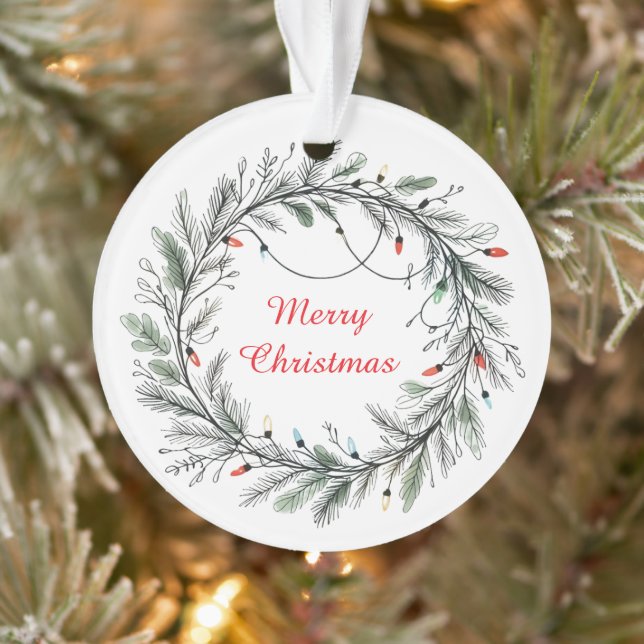 Adorno Guerra y luces de Navidades minimalistas (Árbol)