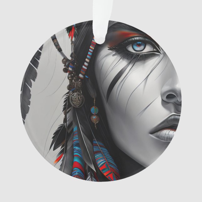 Adorno Guerrero tribal (Anverso)