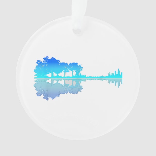 Adorno Guitarra Lake Shadow Love Guitar (Anverso)