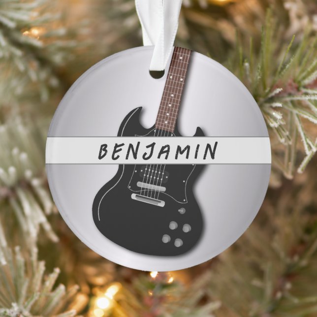 Adorno Guitarra niño adolescente Navidades con problemas  (Árbol)