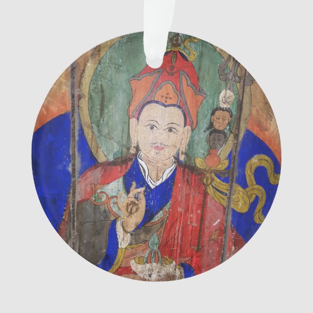 Adorno Guru Rinpoche, Padmasambhava, Buda, Nepal (Anverso)
