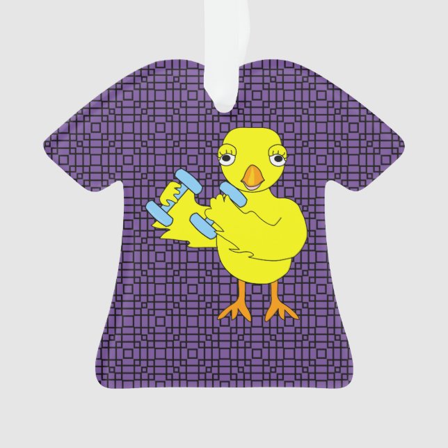 Adorno Gym Chick (Anverso)