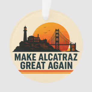 Adorno Hacer a Alcatraz grande de nuevo divertido