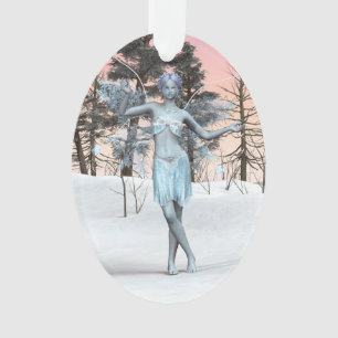 Adorno Hada de Hielo
