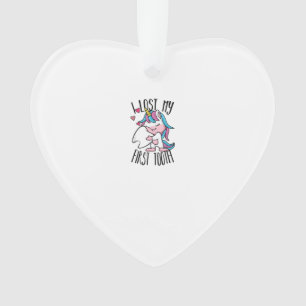 Adorno Hada de los Dientes Divertida - Lindo Unicornio Pe