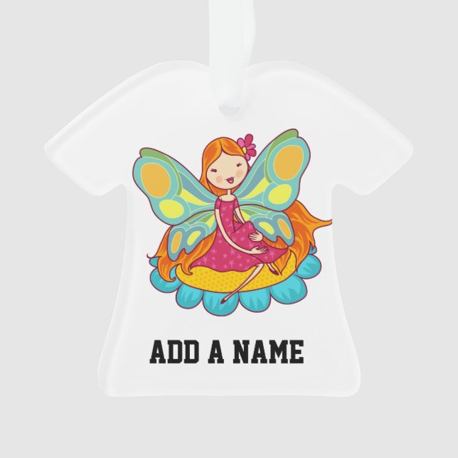 Adorno Hada del jardín (Anverso)