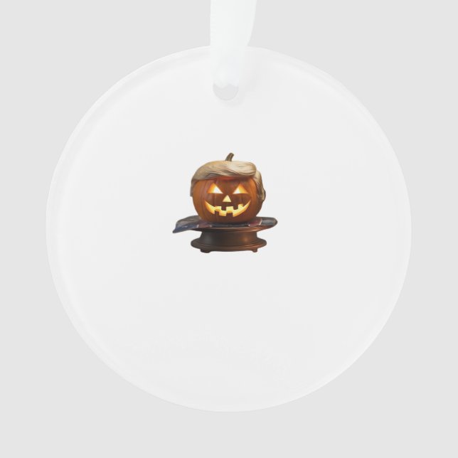 Adorno Halloween, Calabaza Trumpkin, hacer grande Hallowe (Anverso)