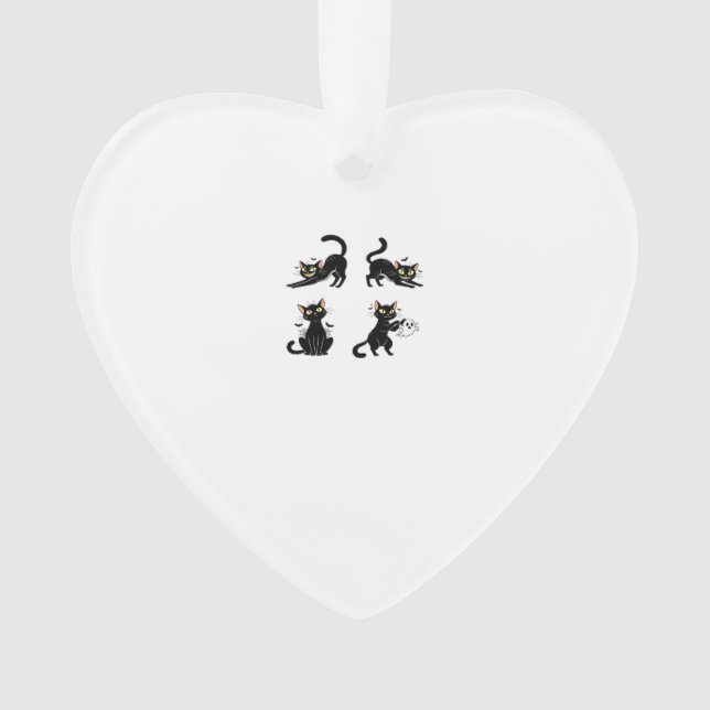 Adorno Halloween Cat  Spooky and Stylish Feline-Inspired  (Anverso)