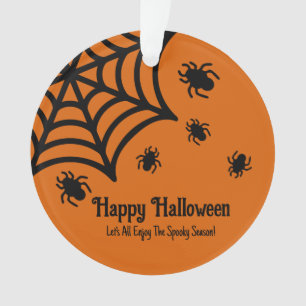 Adorno Halloween de Spiderweb personalizado