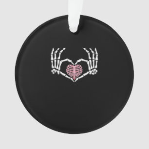 Adorno Halloween Halloween Halloween Halloween Hand Heart