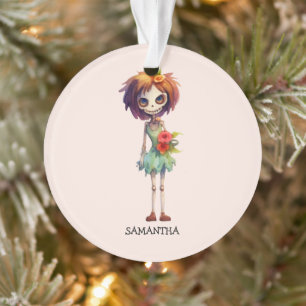 Adorno Halloween Personalizado Cute Kid Zombie (4)