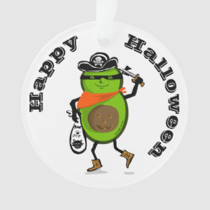 Adorno Halloween Pirate Aguacate