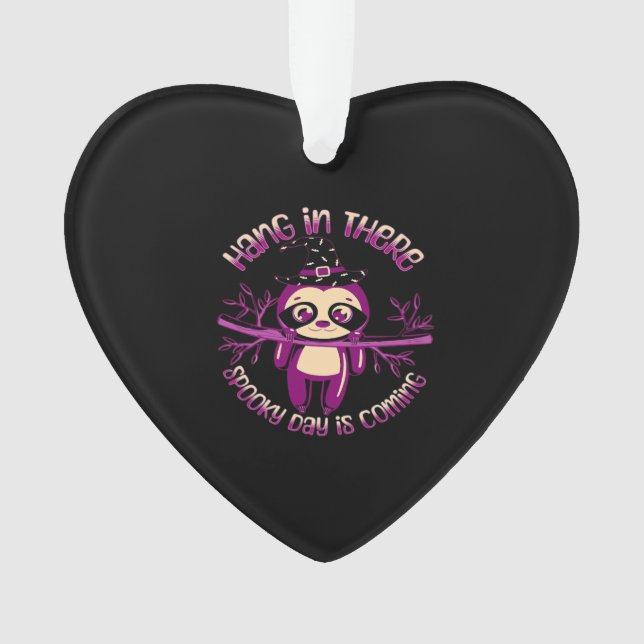 Adorno Halloween Sloth (ver.1) Classic T-Shirt (Anverso)