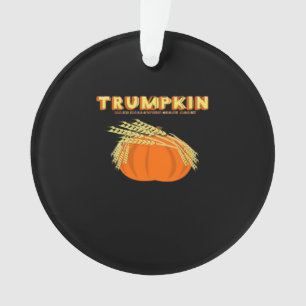 Adorno Halloween Trumpkin Donald Funny Calabaza Halloween