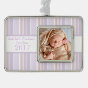 Adorno HAMbyWG - Ornamento - Rayas Lilac