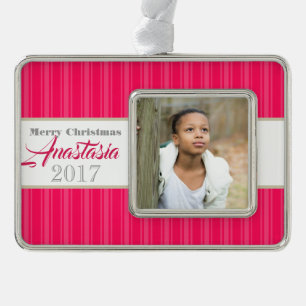 Adorno HAMbyWG - Ornamento - Rayas rosas