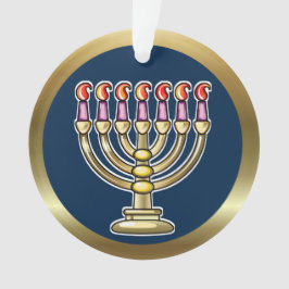 Adorno Hanukkah Menorah Ornament