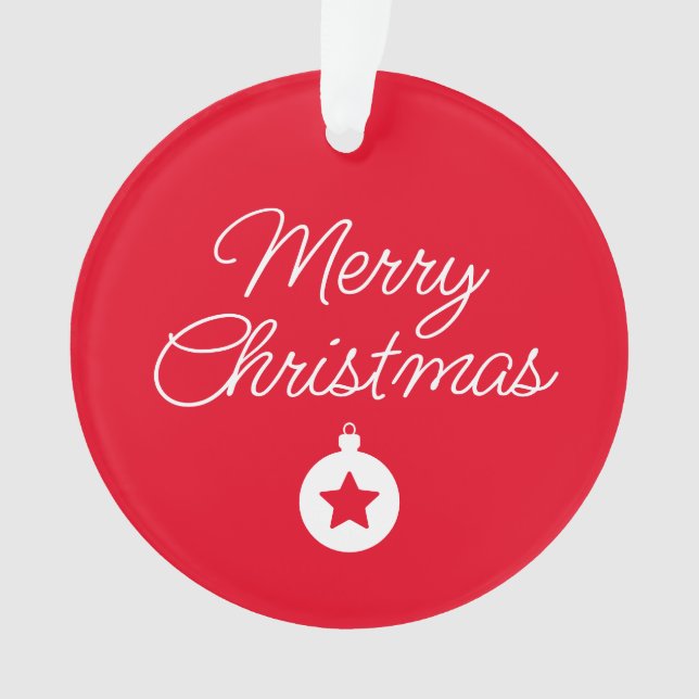 Adorno Happy New Year Merry Christmas Holiday Season (Anverso)