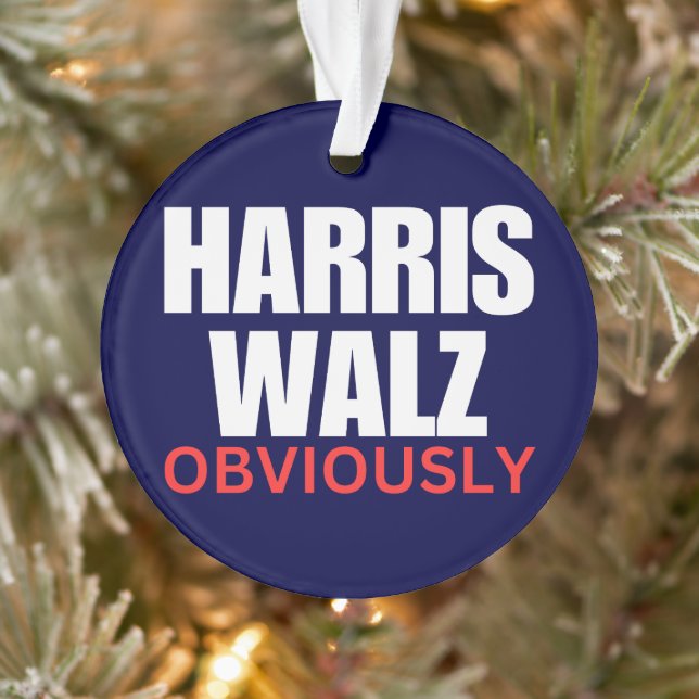 Adorno Harris Walz OBVIOUSLY | Harris Walz 2024 Obviament (Árbol)