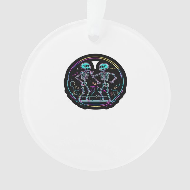 Adorno Hasta La Muerte, Fiesta Skeleton Dance Fiesta Clas (Anverso)