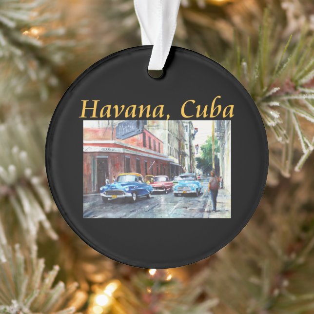 Adorno Havana Cuba Floridita Art (Árbol)