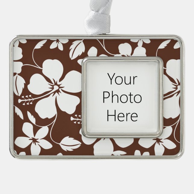 ADORNO HAWAIIAN HULA (HIBISCUS) BROWN (Anverso)