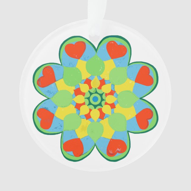 Adorno Heart Mandala (Anverso)