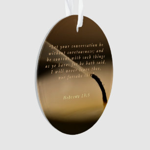 Adorno Hebreos 13:5
