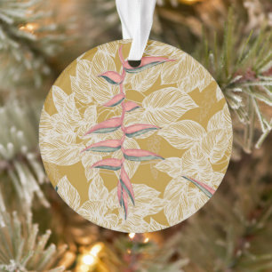 Adorno Heliconia y Lauhala, Reversible Māla Lani