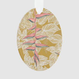 Adorno Heliconia y Lauhala, Reversible Māla Lani