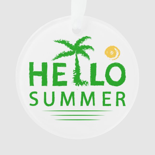 Adorno Hello Summer (Anverso)