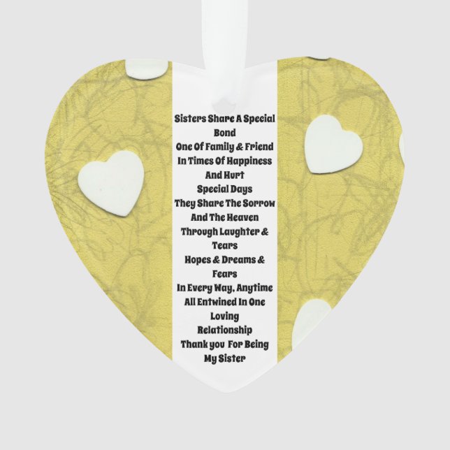 Adorno Hermana Inspiradora (Anverso)