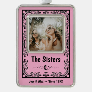 Adorno Hermana Mejor Amiga Personalizada BFF Divertida Mo
