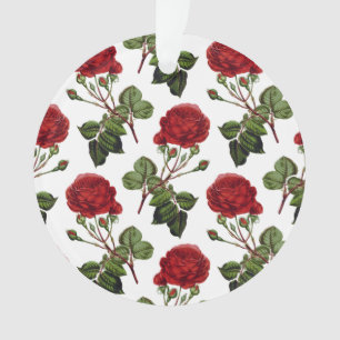 Adorno Hermosas rosas rojas